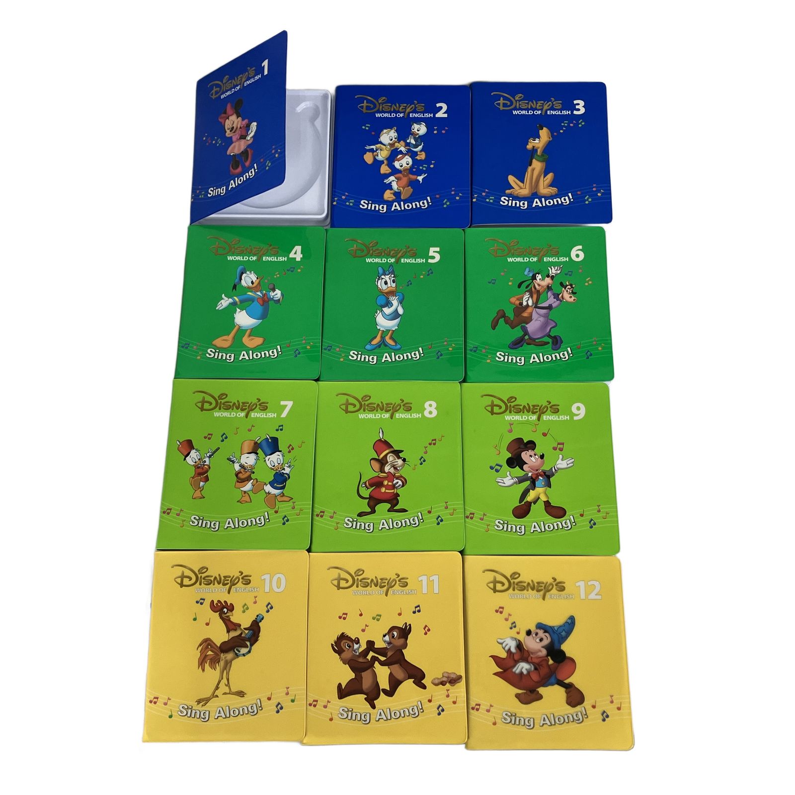 DWE ディズニー英語システム　2015年度DVD等 DWE シングアロング 2015年頃 DVD版 ディズニー英語システム 英語 教材