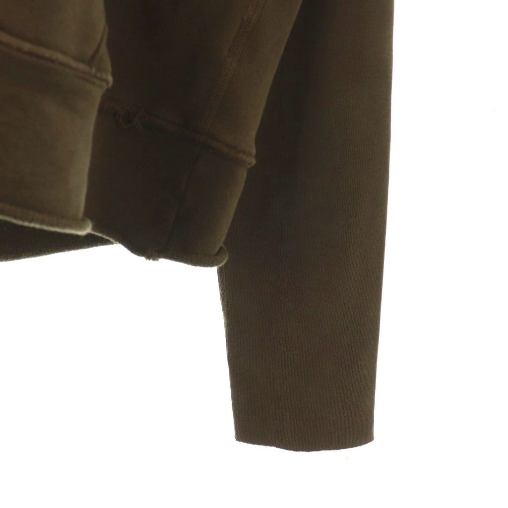 ニリロータン NILI LOTAN ダメージ加工 パーカー フーディー ブラウン