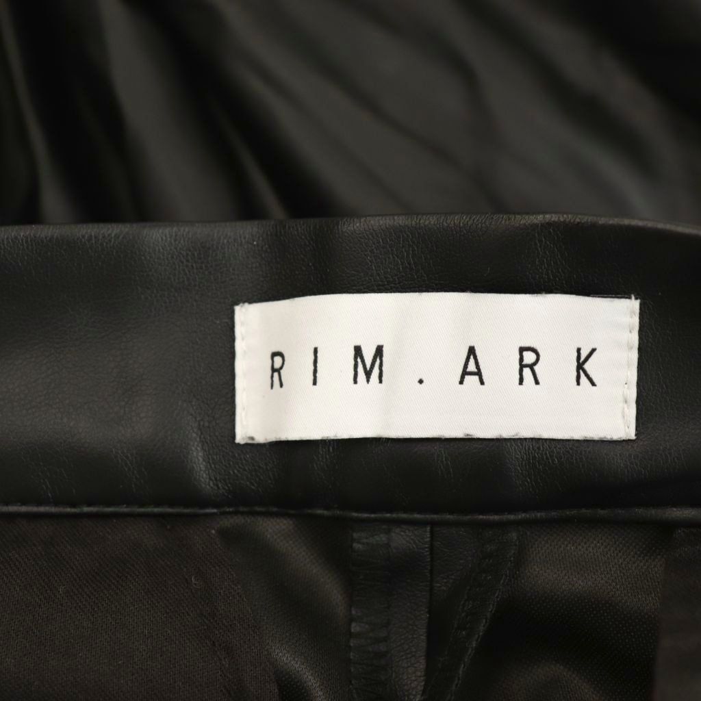 リムアーク rim.ark Leather like PT パンツ 38 ブラック /DO □OS