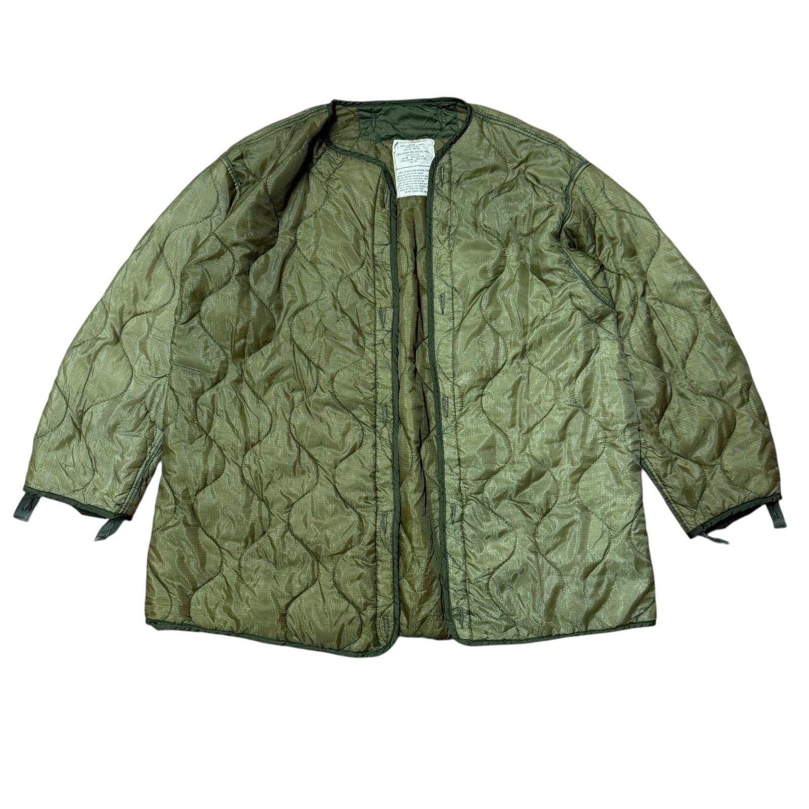 M-65 フィッシュテール　ライナー付き　米軍実物　シェル70s ライナー80s M-65 フィッシュテール パーカー 米軍 実物 シェル+ライナー+フード 3