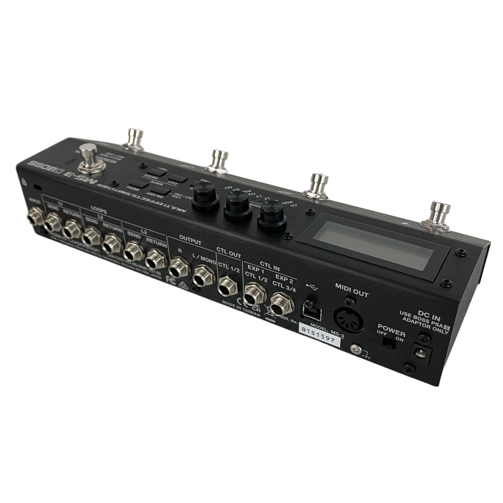 BOSS MS-3 Multi Effects Switcherマルチエフェクター オーディオ機器