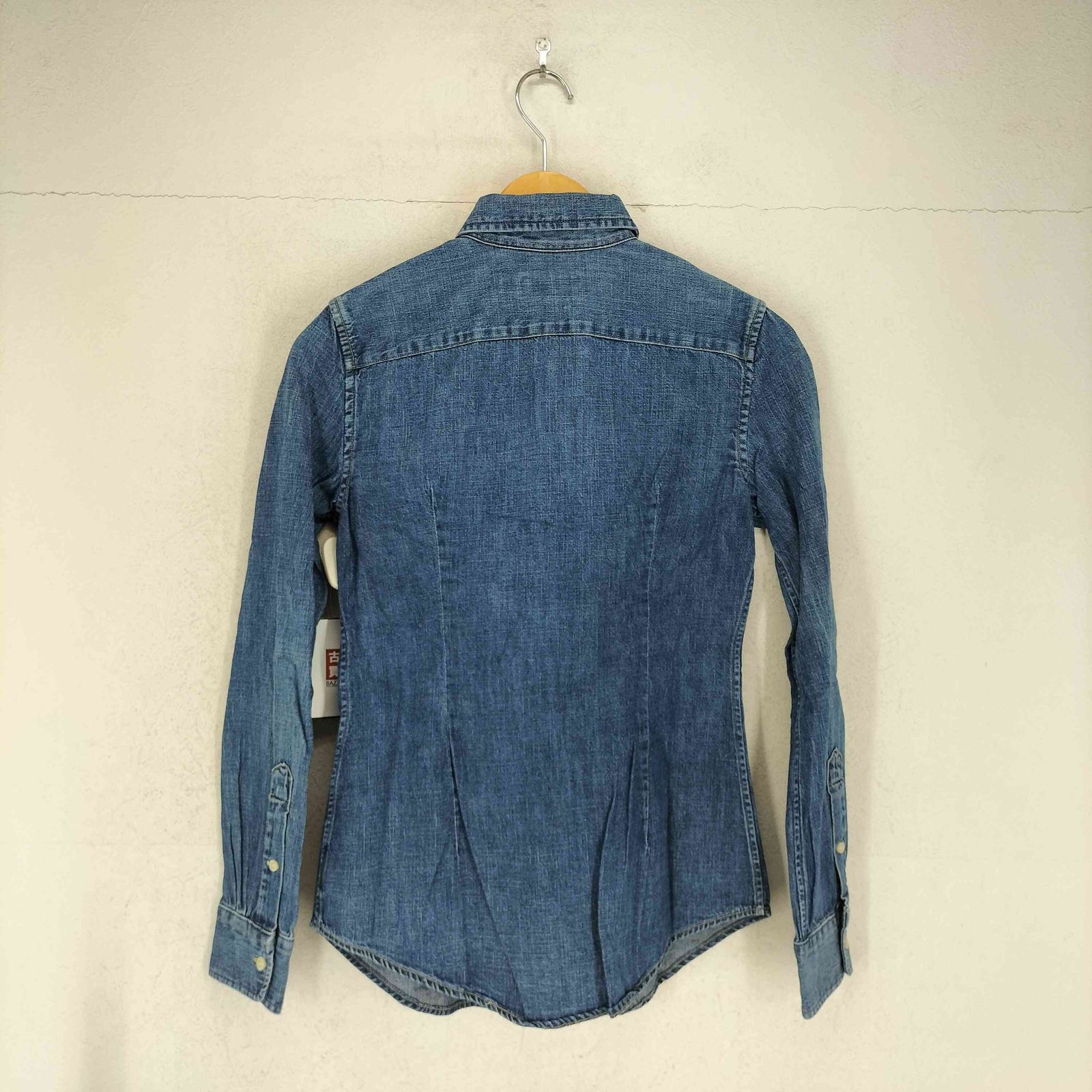 ラルフローレン RALPH LAUREN COSTOM FIT ポニー刺繍 デニムボタン