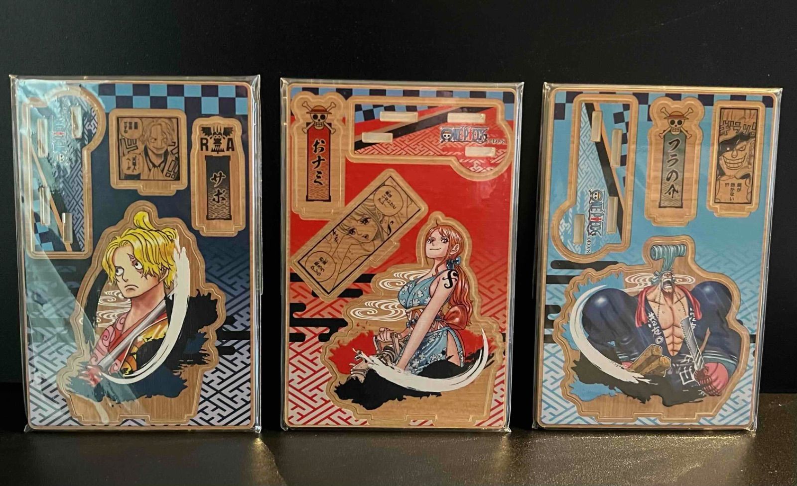 ワンピース 名場面ジオラマフィギュア 3種セット ( サボ ＆ ナミ 