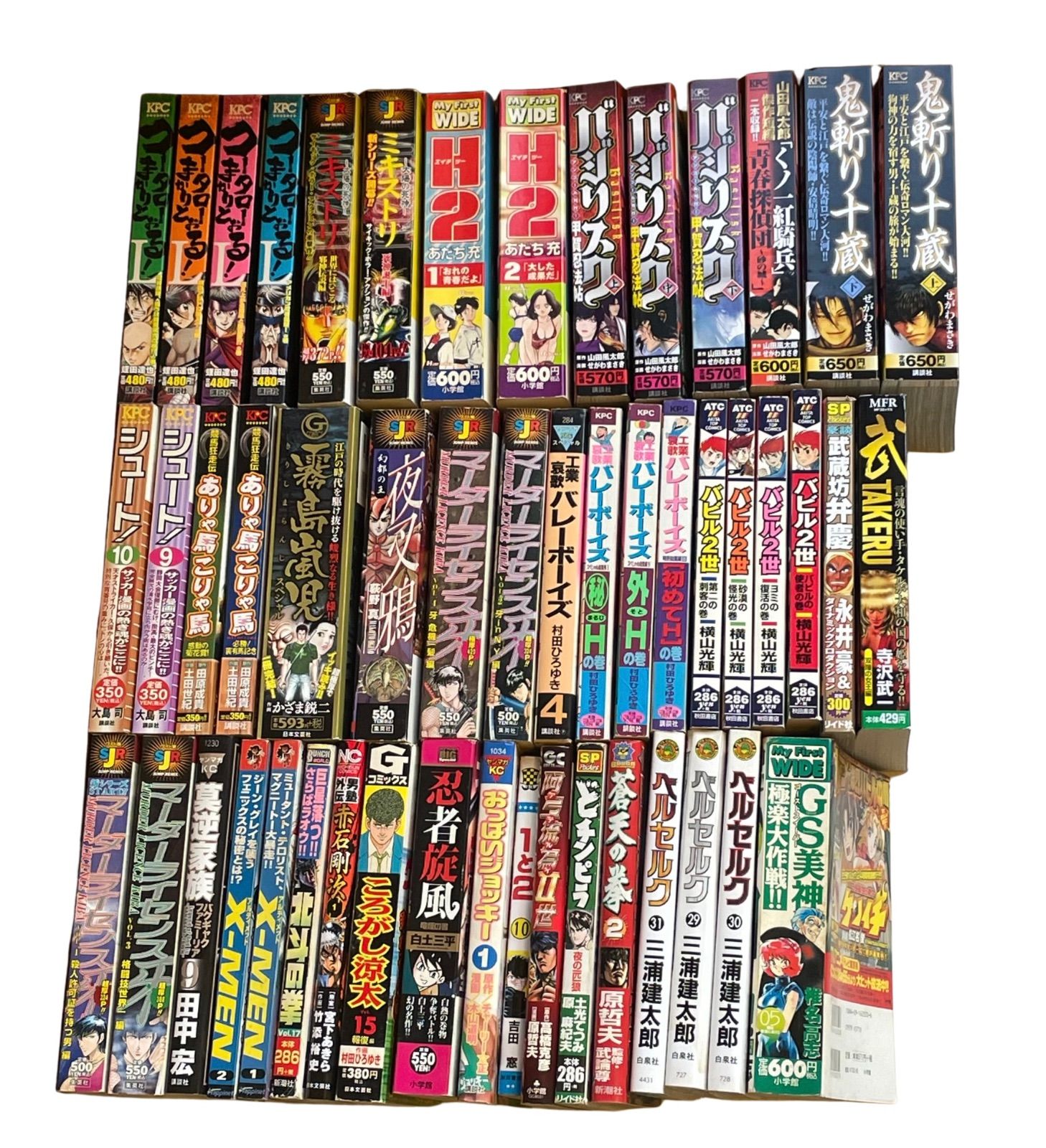 漫画 コミック まとめ売り 大量 セット 時代劇・格闘・青年漫画 中古