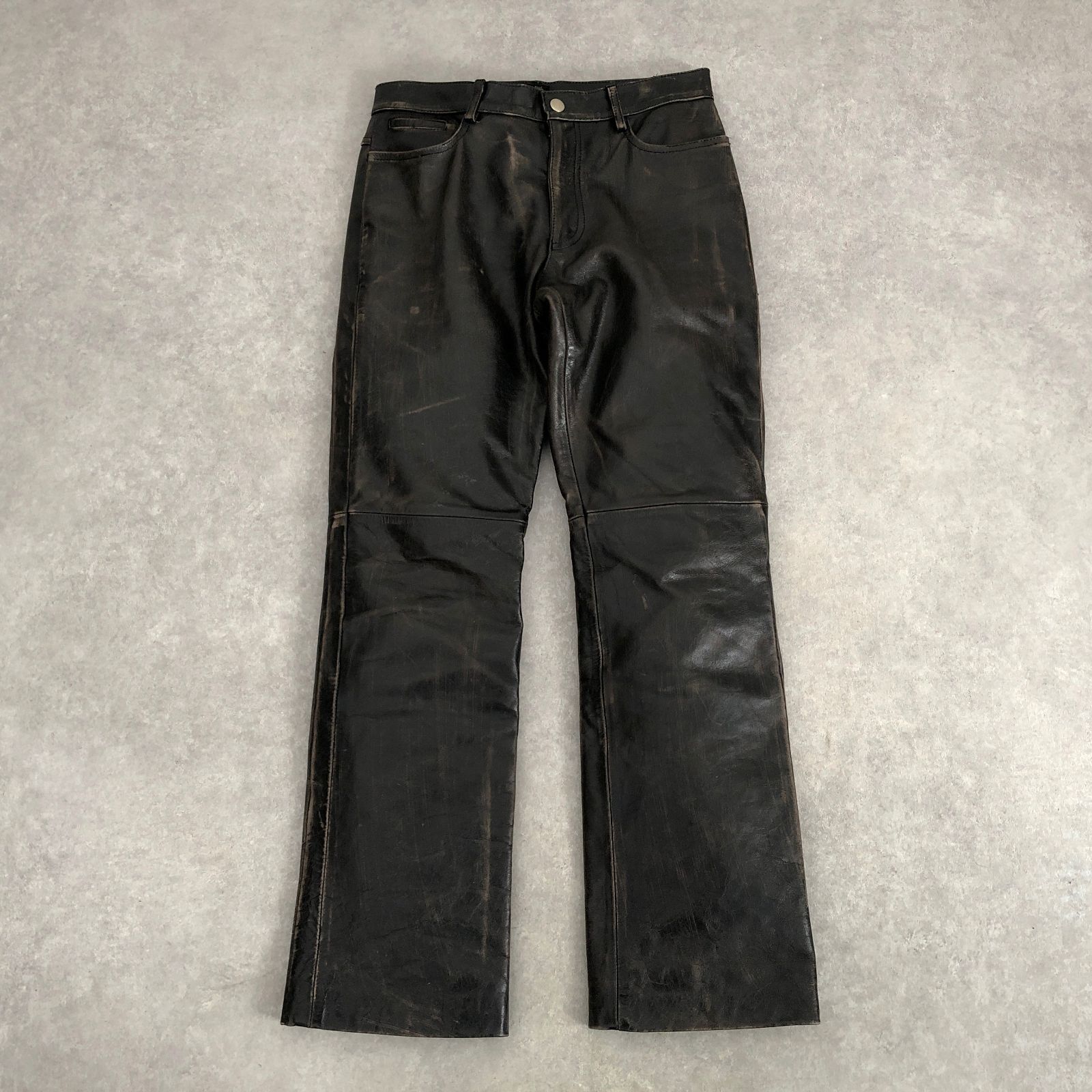 パンツ jean paul gaultier archive Jean Paul GAULTIER Archive vintage 牛革カウレザー パンツ ジャン