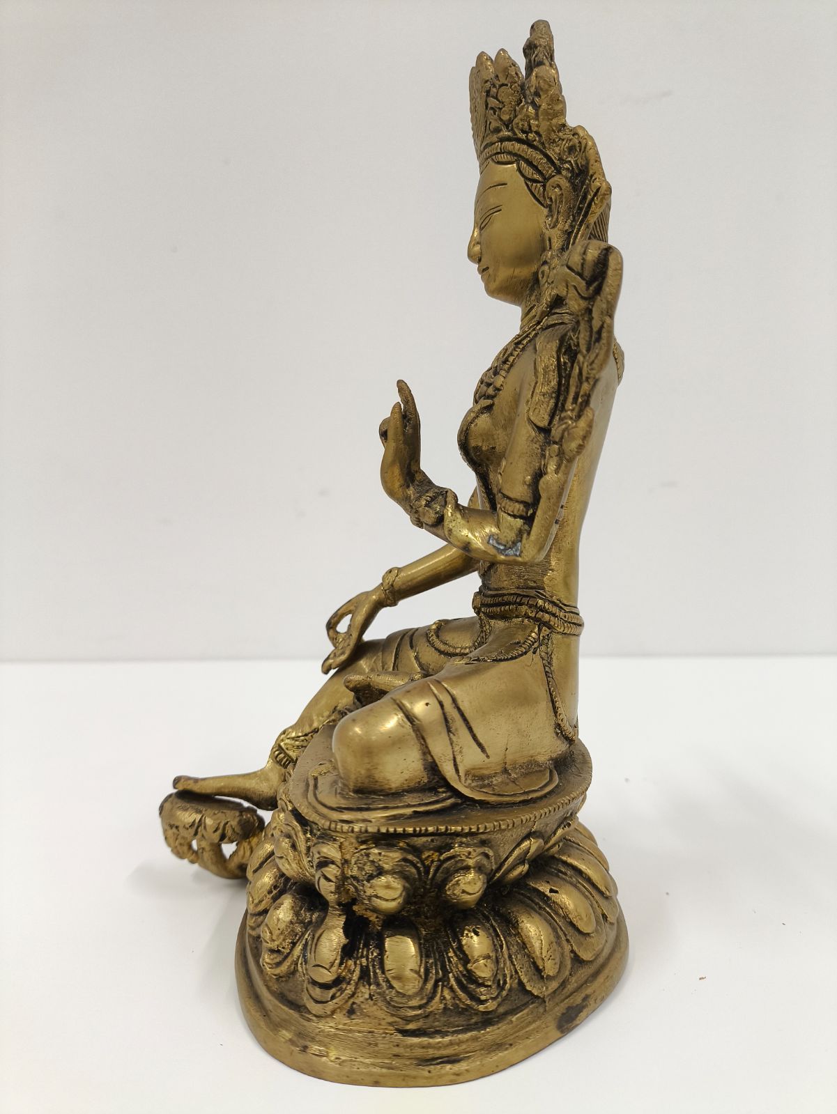 チベット仏像 多羅菩薩 銅像 チベット仏教 AZ-879412B - メルカリ
