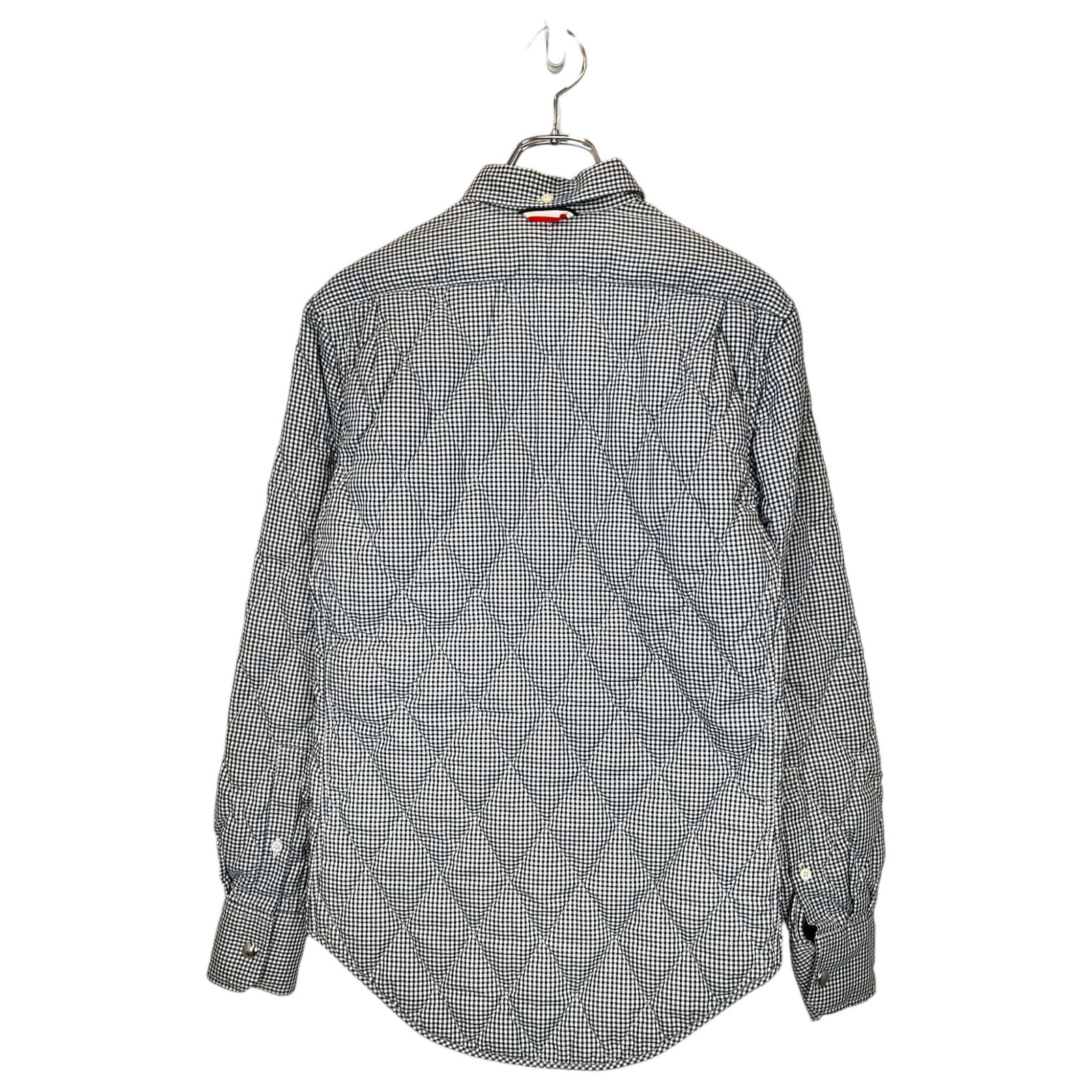 ✨極美品✨ MONCLER モンクレール ガム ブルー グレー メンズシャツ MONCLER GAMME BLEU モンクレール・ガム・ブルー ギンガムチェック