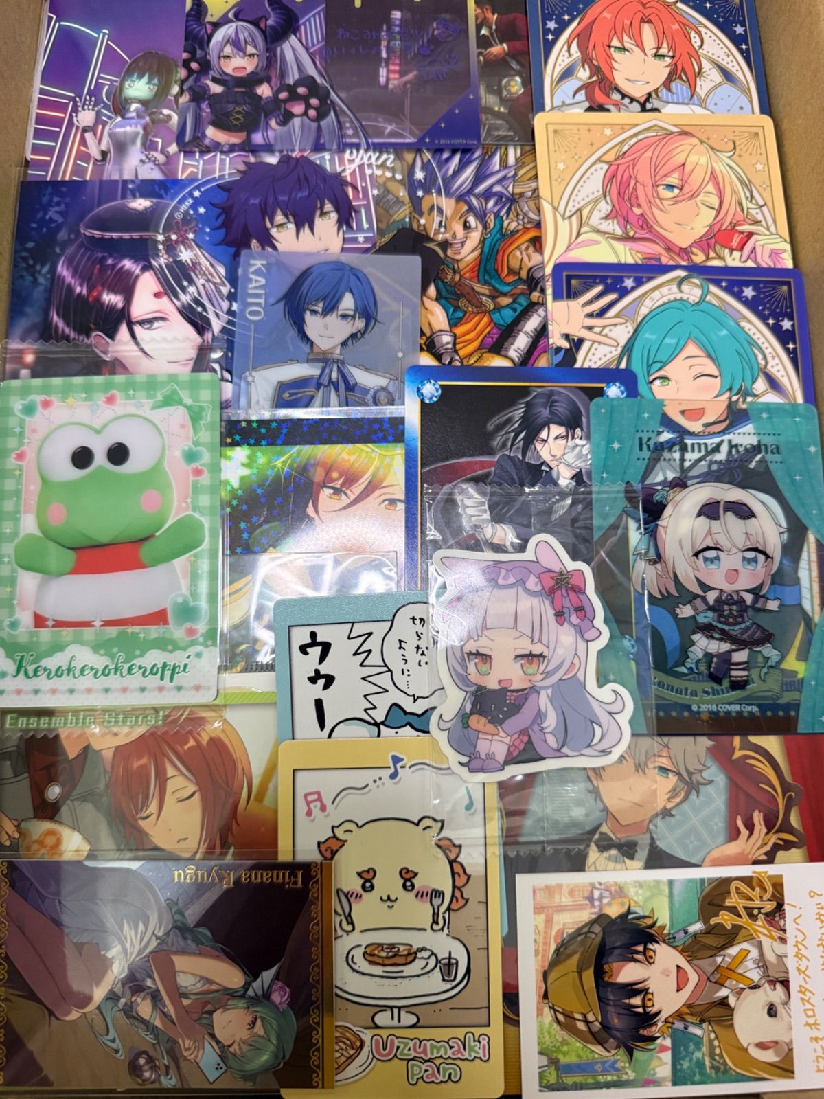 紙類 アニメ ゲーム まとめ売り 大量 コースター ポストカード カード
