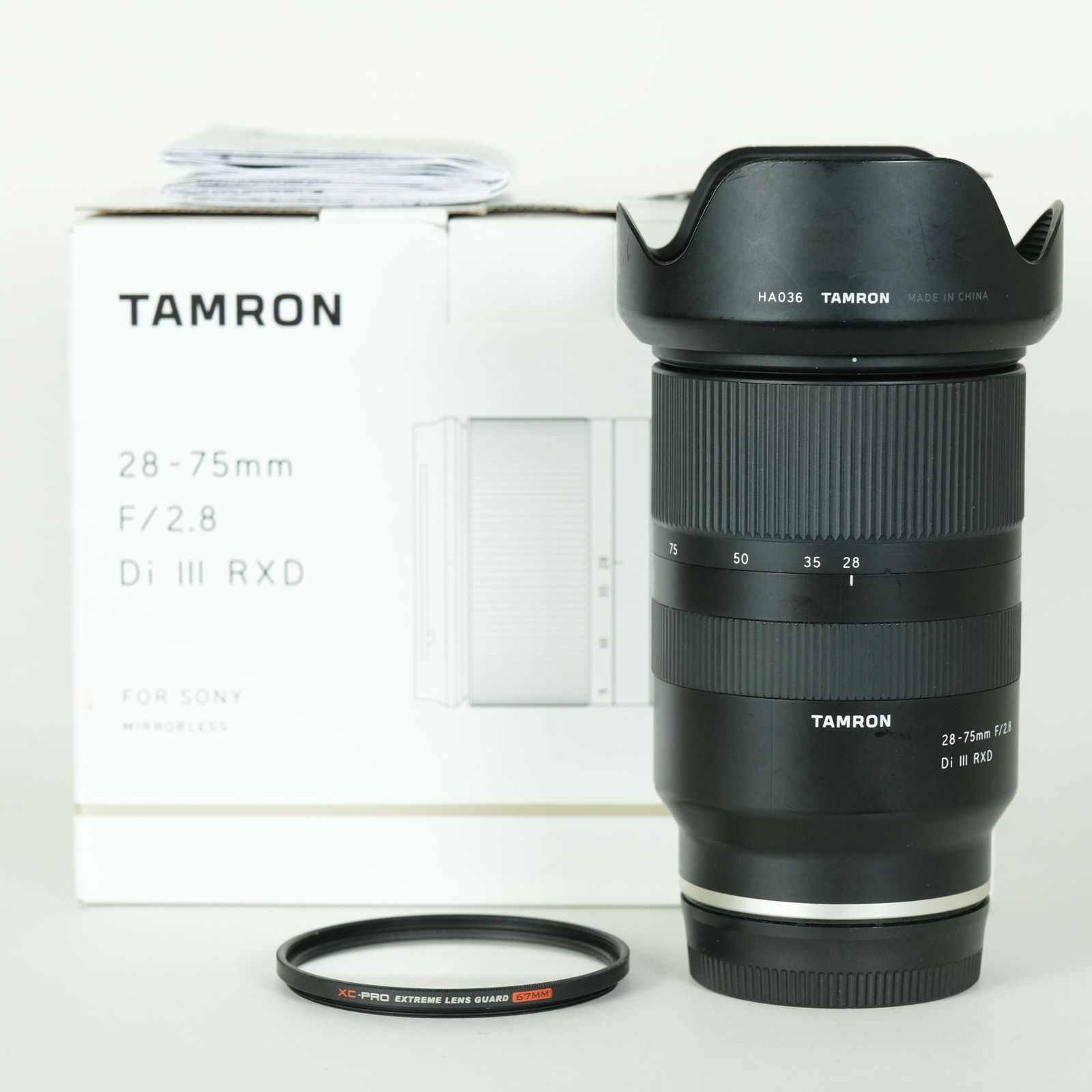 良品 | フィルター付] TAMRON 28-75mm F/2.8 Di III RXD (Model A036