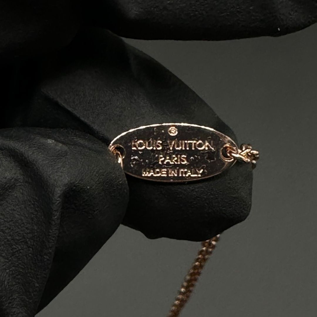 美品】Louis Vuitton コリエ LV アイコニック ネックレス モノグラム