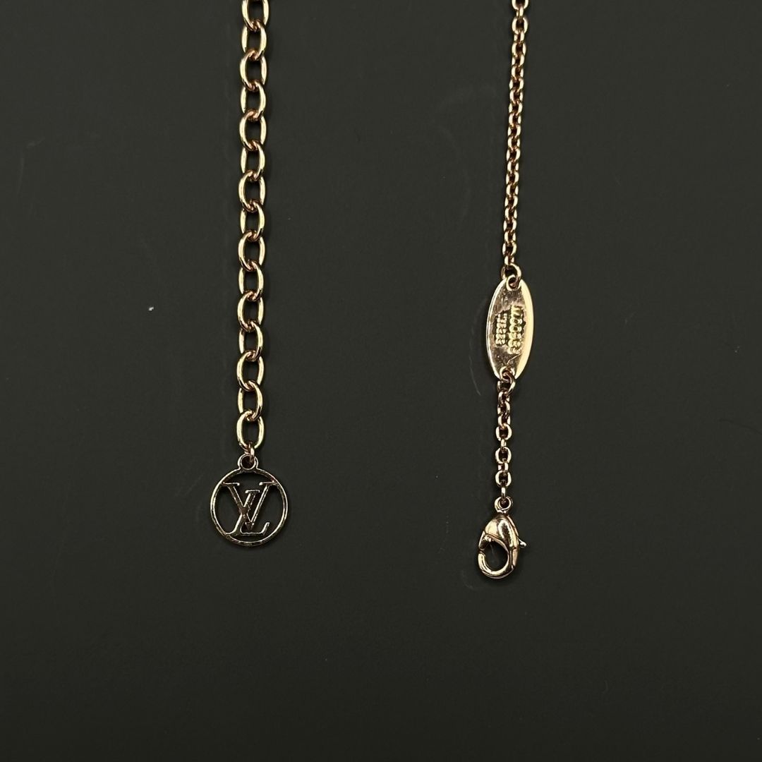 美品】Louis Vuitton コリエ LV アイコニック ネックレス モノグラム