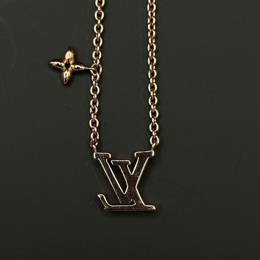 美品】Louis Vuitton コリエ LV アイコニック ネックレス モノグラム