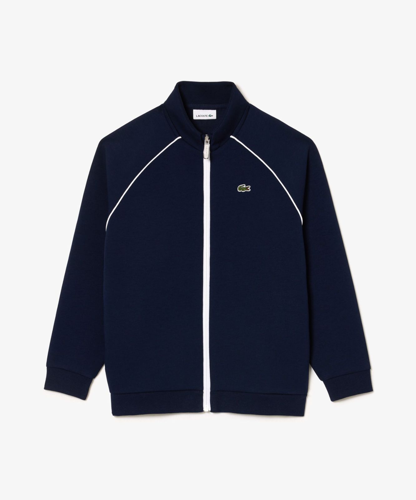 LACOSTE トラックジャケット　M LACOSTE トラックジャケット Navy 116 SJ2152-99 - メルカリ