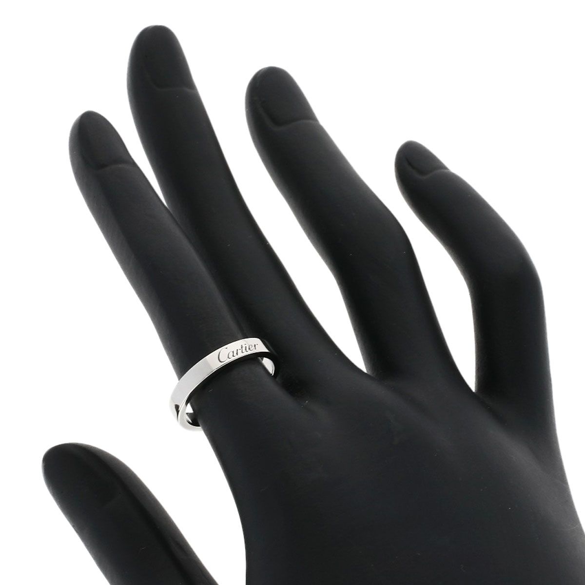 CARTIER カルティエ C ドゥ カルティエ ウェディングリング 3mm #50