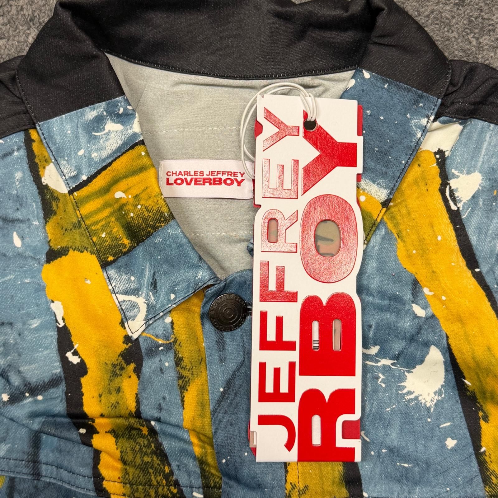 参考上代108000円 未使用 CHARLES JEFFREY LOVERBOY SILKY OVERSIZED