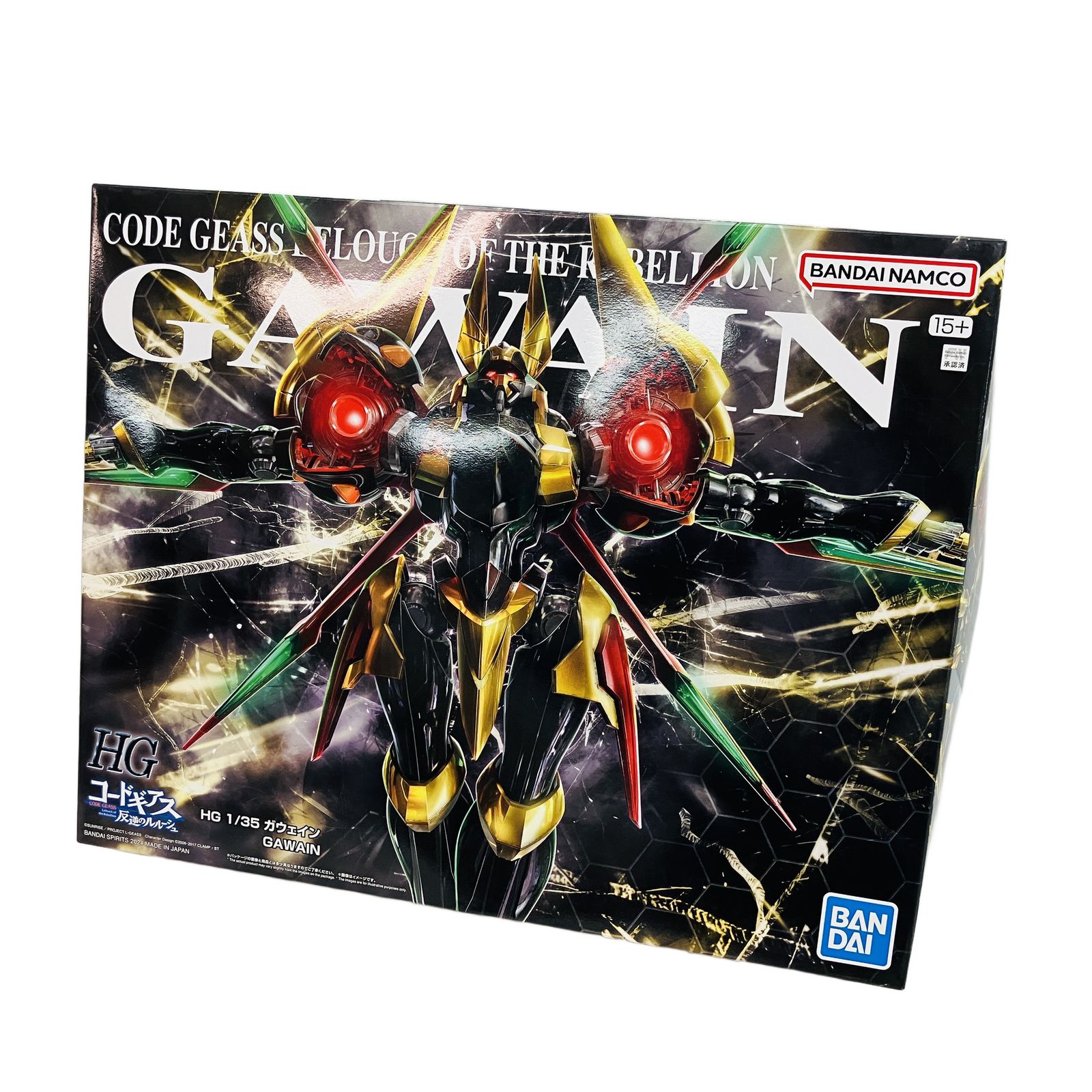 HG 1/35 ガウェイン コードギアス　反逆のルルーシュ　プラモデル コードギアス 反逆のルルーシュ』ガウェイン完全新規造形でHG