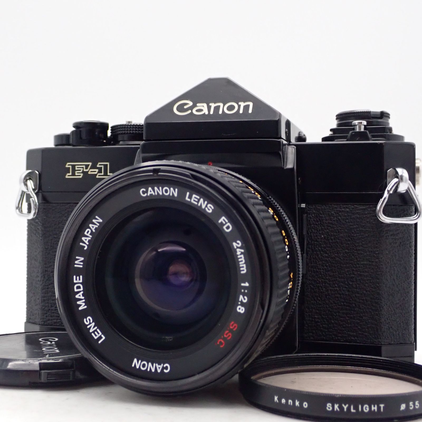 美品 Canon F-1 F-1改 後期モデル 一眼レフフィルムカメラ フラッグ