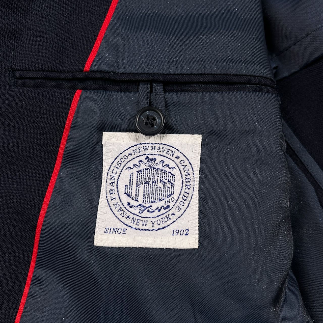 希少 J.PRESS ジェイプレス 金ボタン ダブル ブレザー テーラード