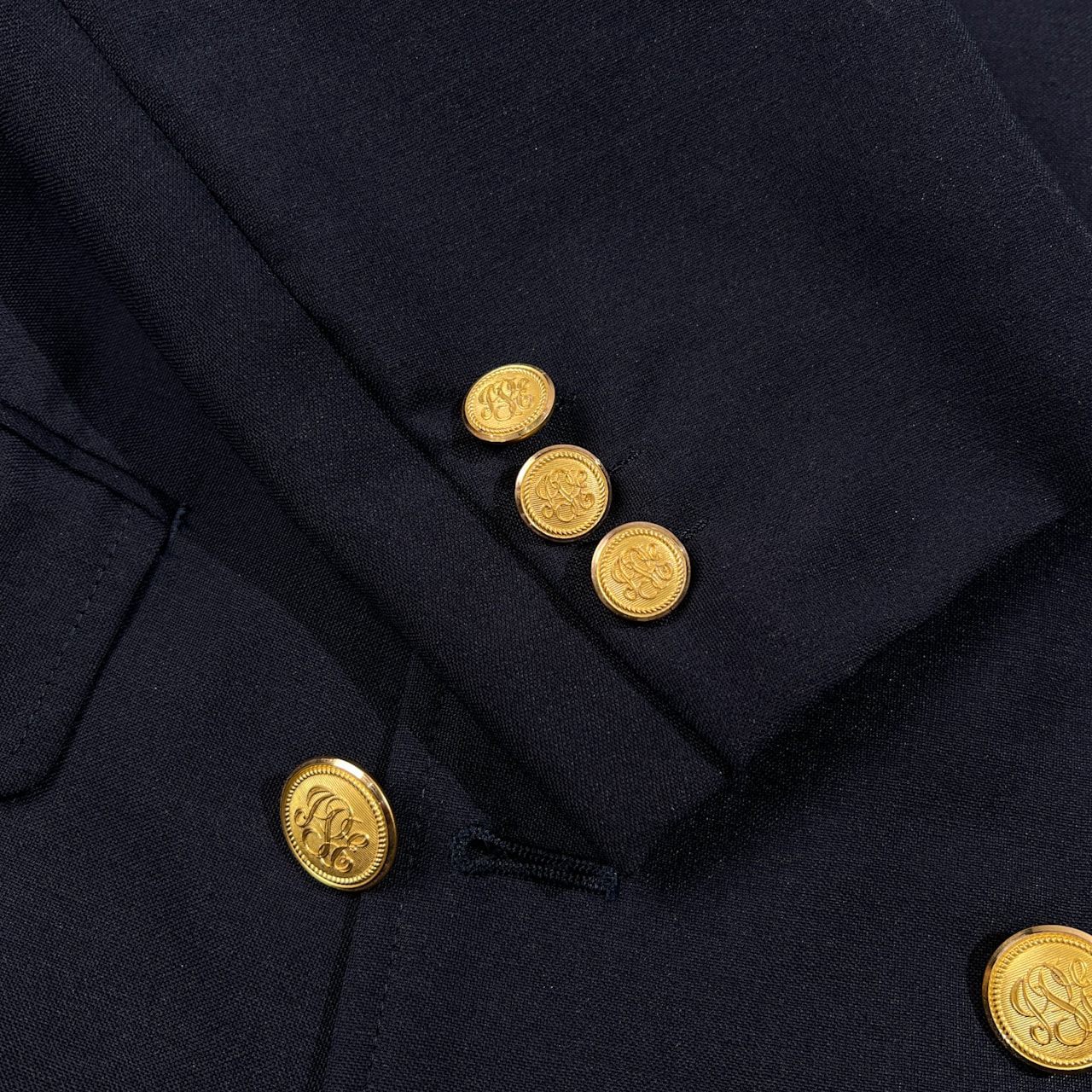 希少 J.PRESS ジェイプレス 金ボタン ダブル ブレザー テーラード