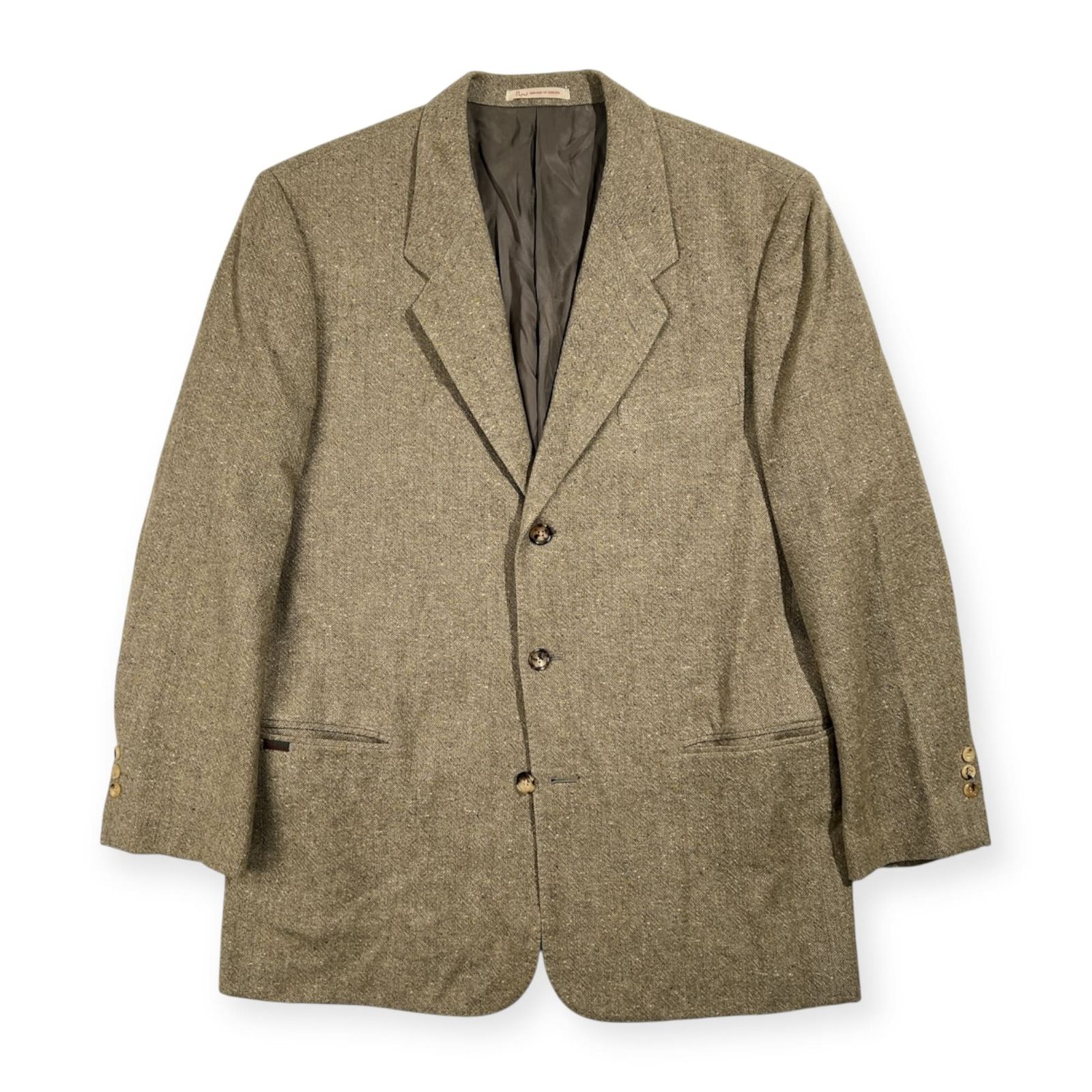 Papas パパス 英国生地 SYDNEY H SHAW ツイード 3B テーラード