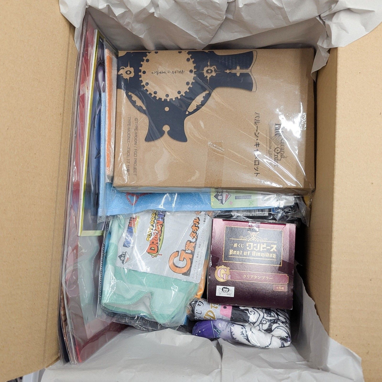 アニメグッズ　ダンボール　まとめ売り　このまま配送 アニメグッズまとめ売り アニメ ハイキュー ヒロアカ ドラゴンボール