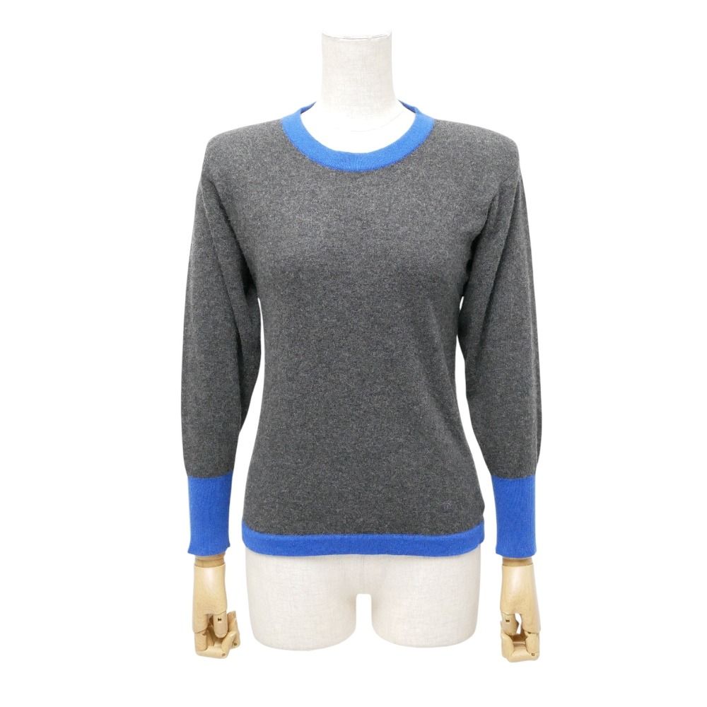 CHANEL シャネル ヴィンテージ セーター サイズS 総カシミヤ 長袖