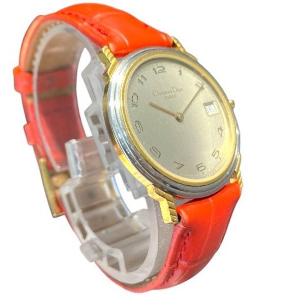  ディオール Dior 45 12 02 クォーツ シャンパンゴールド文字盤 時計 腕時計 レディース その他 その他