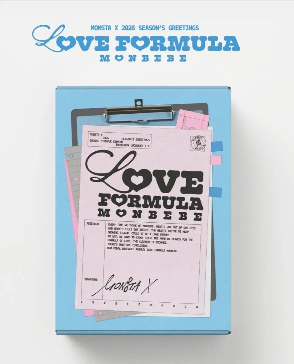 MONSTA X 2026 シーズングリーティング 未開封 (特典トレカ含む