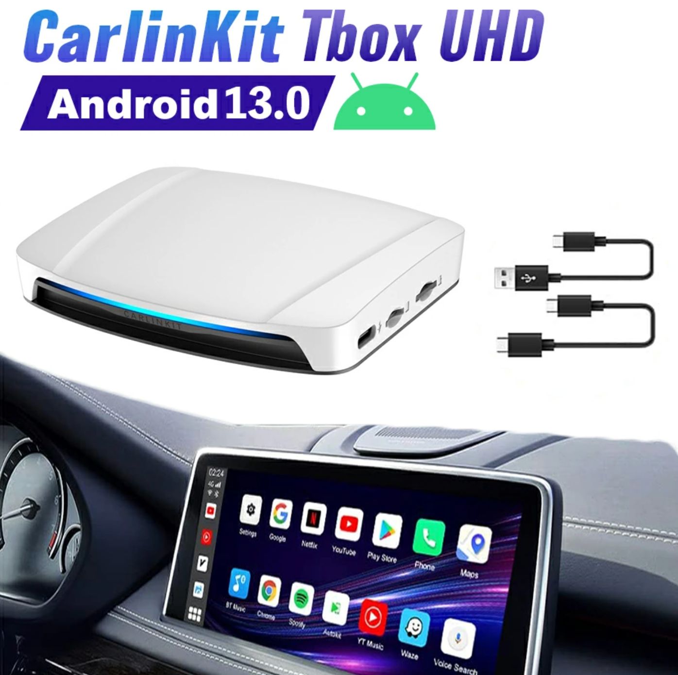 大特価】CarlinKit Tbox UHD Android - メルカリ