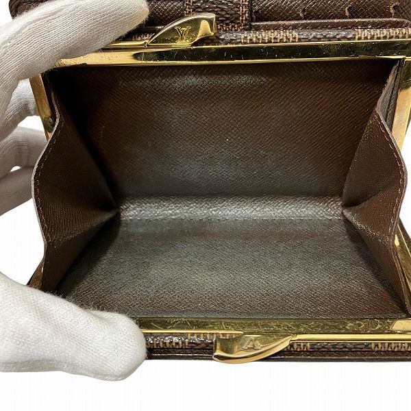 【美品S】ルイヴィトン　ポルトモネビエヴィエノワ　ダミエ　折り財布 ルイヴィトン Louis Vuitton ダミエ ポルト モネ ビエ ヴィエノワ