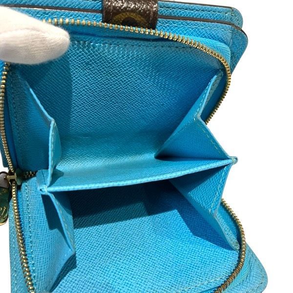 ルイヴィトン Louis Vuitton モノグラム・グルーム コンパクトジップ