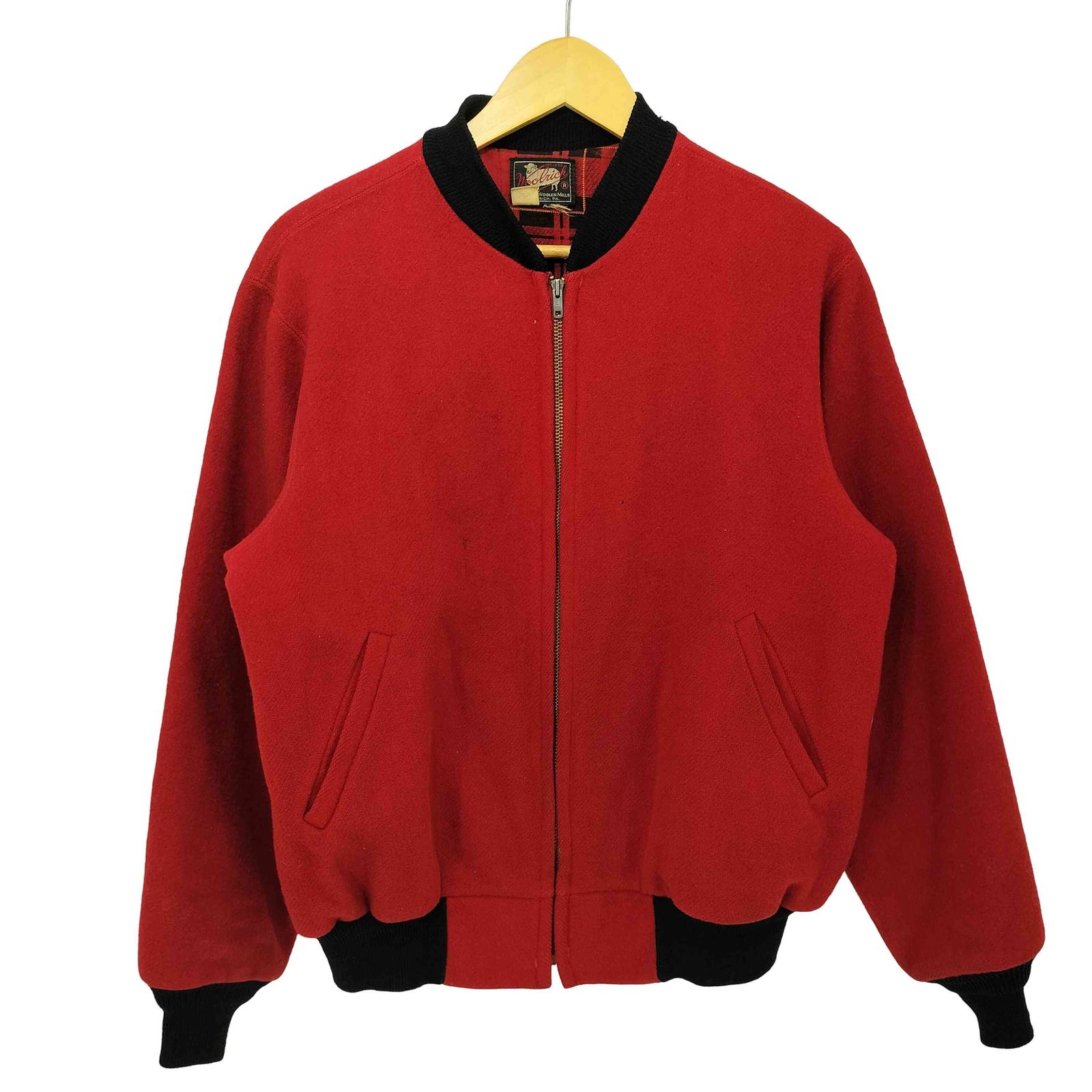 ウールリッチ 赤チェック アウター メンズ ウールリッチ WOOLRICH 40