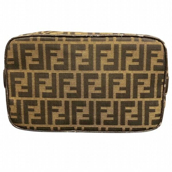 フェンディ Fendi ズッカ 26348 バニティ ポーチ バッグ ハンドバッグ
