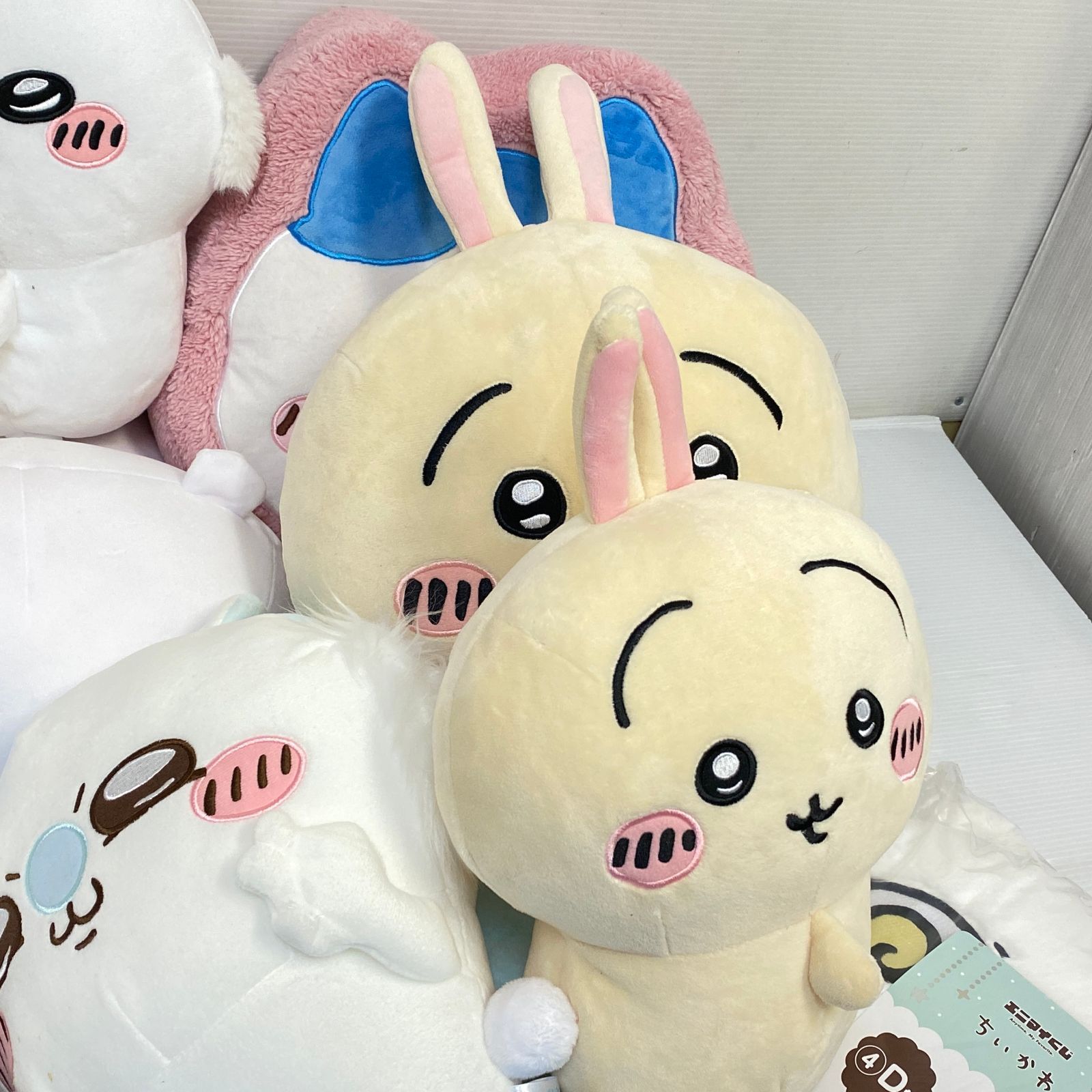 △【2個口発送】 ちいかわ ぬいぐるみ クッション 大量 まとめ ※汚れ