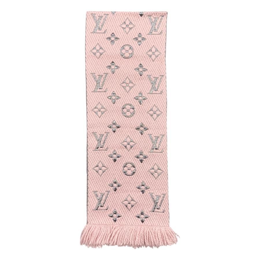 ☆E4913 ルイヴィトン マフラー エシャルプ・ロゴマニア シャイン
