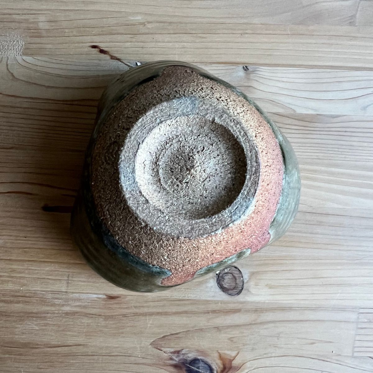 上野焼 渡窯 宝石のような緑と貫入の美 灰釉（はいゆう） 割山椒（わり