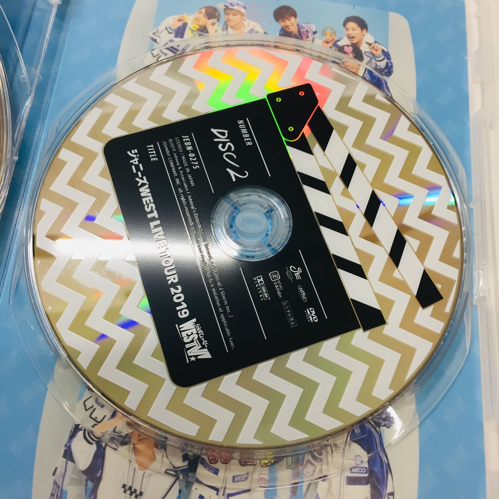 S【DVD】ジャニーズWEST LIVE TOUR 2019 WESTV！ 初回仕様 DVD - メルカリ