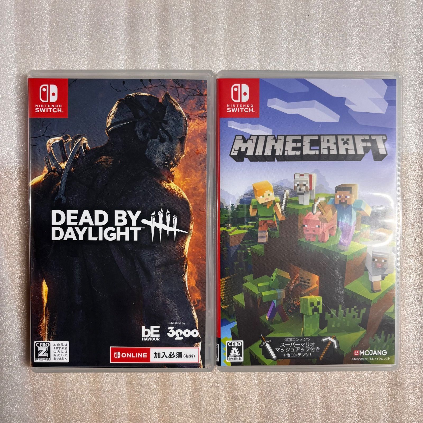Nintendo Switch ソフト 2本セット マインクラフト / Dead by Daylight