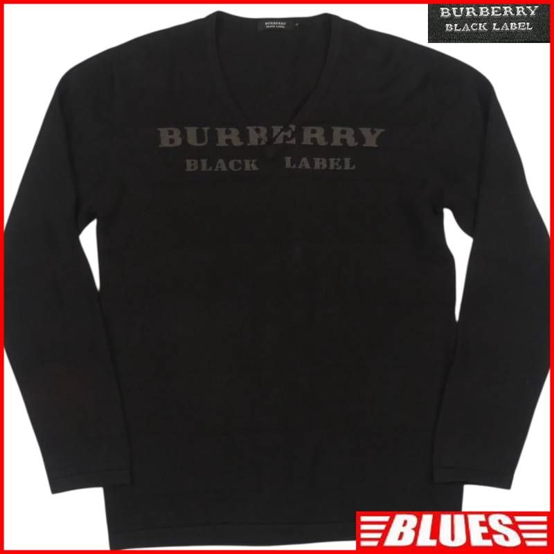 BURBERRY BLACK LABEL 廃盤 バーバリーブラックレーベル セーター L