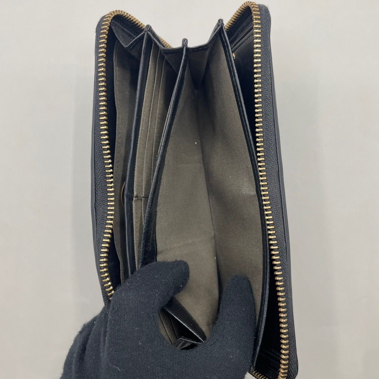美品 PORTER ポーター 長財布 ロングウォレット ラウンドファスナー 馬 
