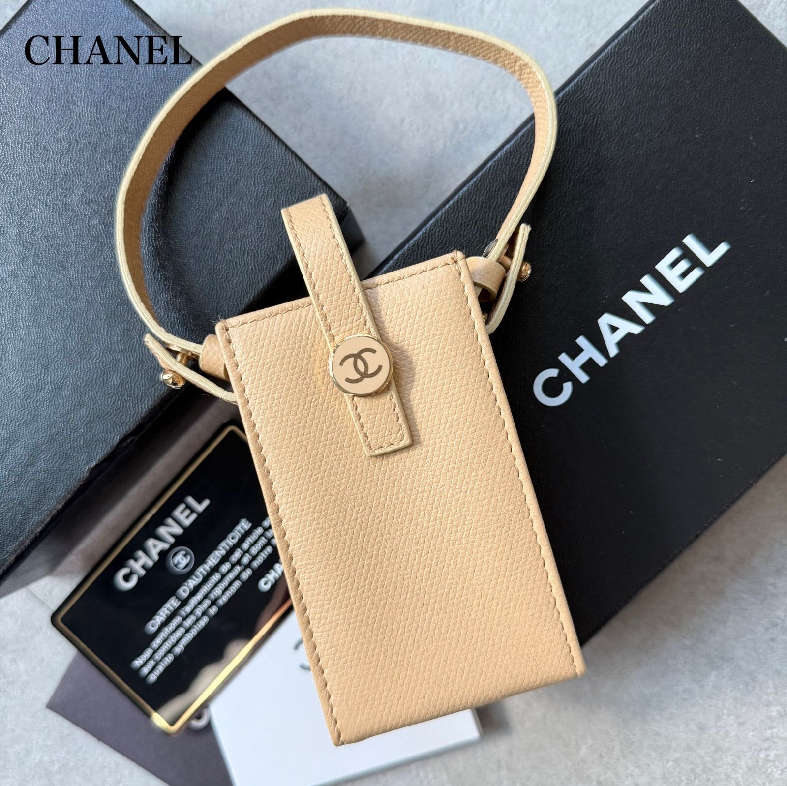 美品 CHANEL シャネル シガレットケース タバコケース 小物入れ 携帯