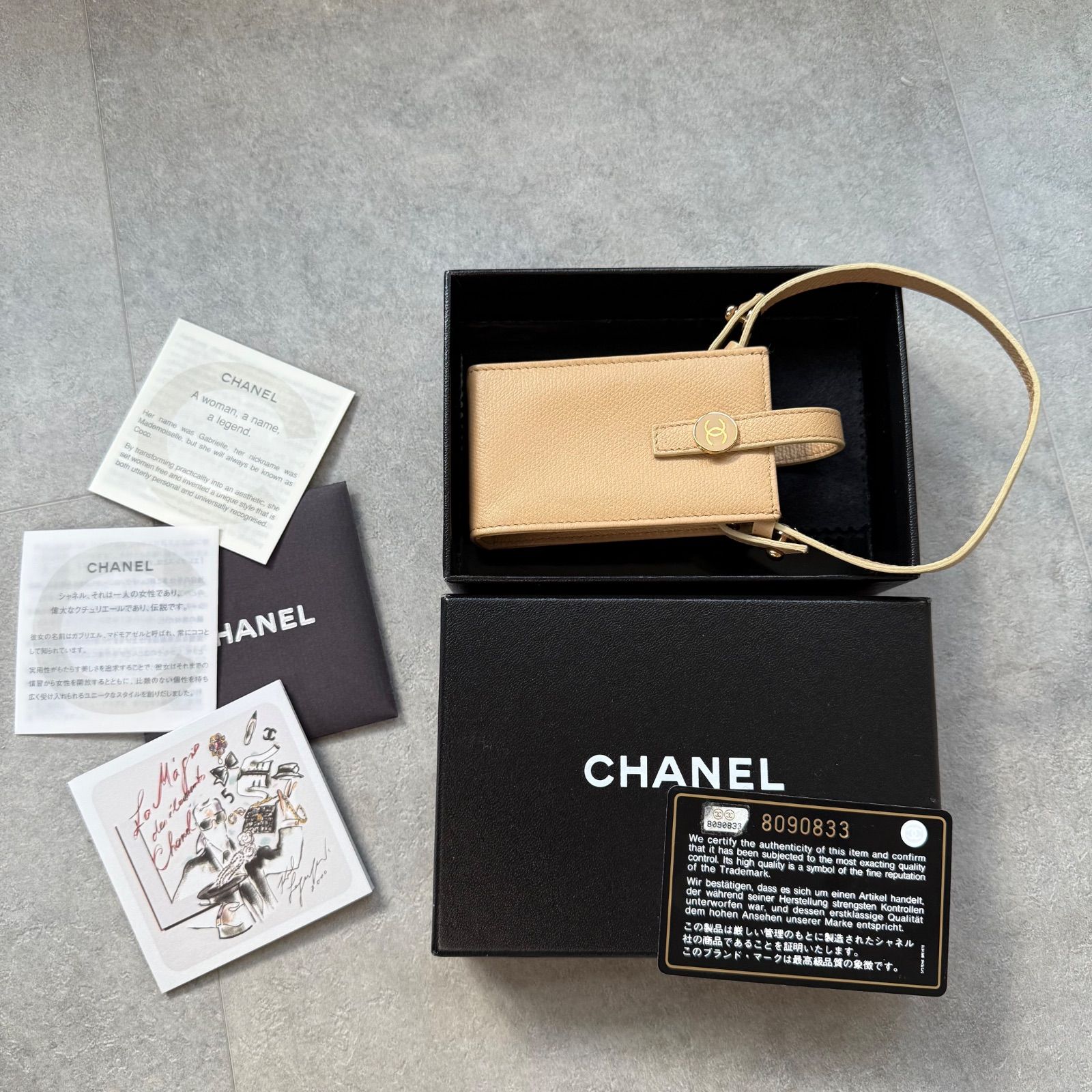 美品 CHANEL シャネル シガレットケース タバコケース 小物入れ 携帯