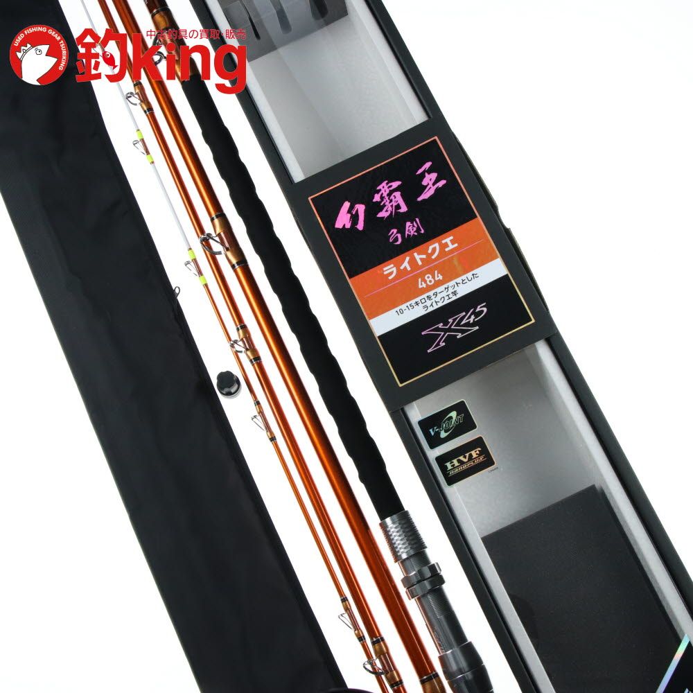 中古/美品】 ダイワ 幻覇王 弓剣 ライトクエ 484 /A352Y ロッド リール