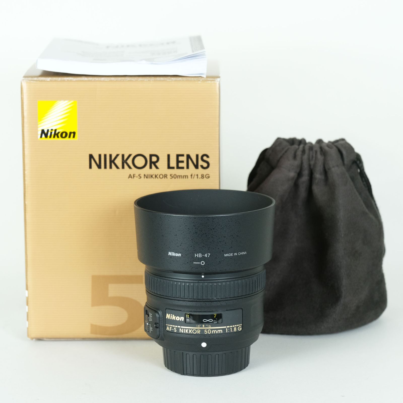 美品] Nikon AF-S NIKKOR 50mm f/1.8G | Nikon Fマウント - メルカリ