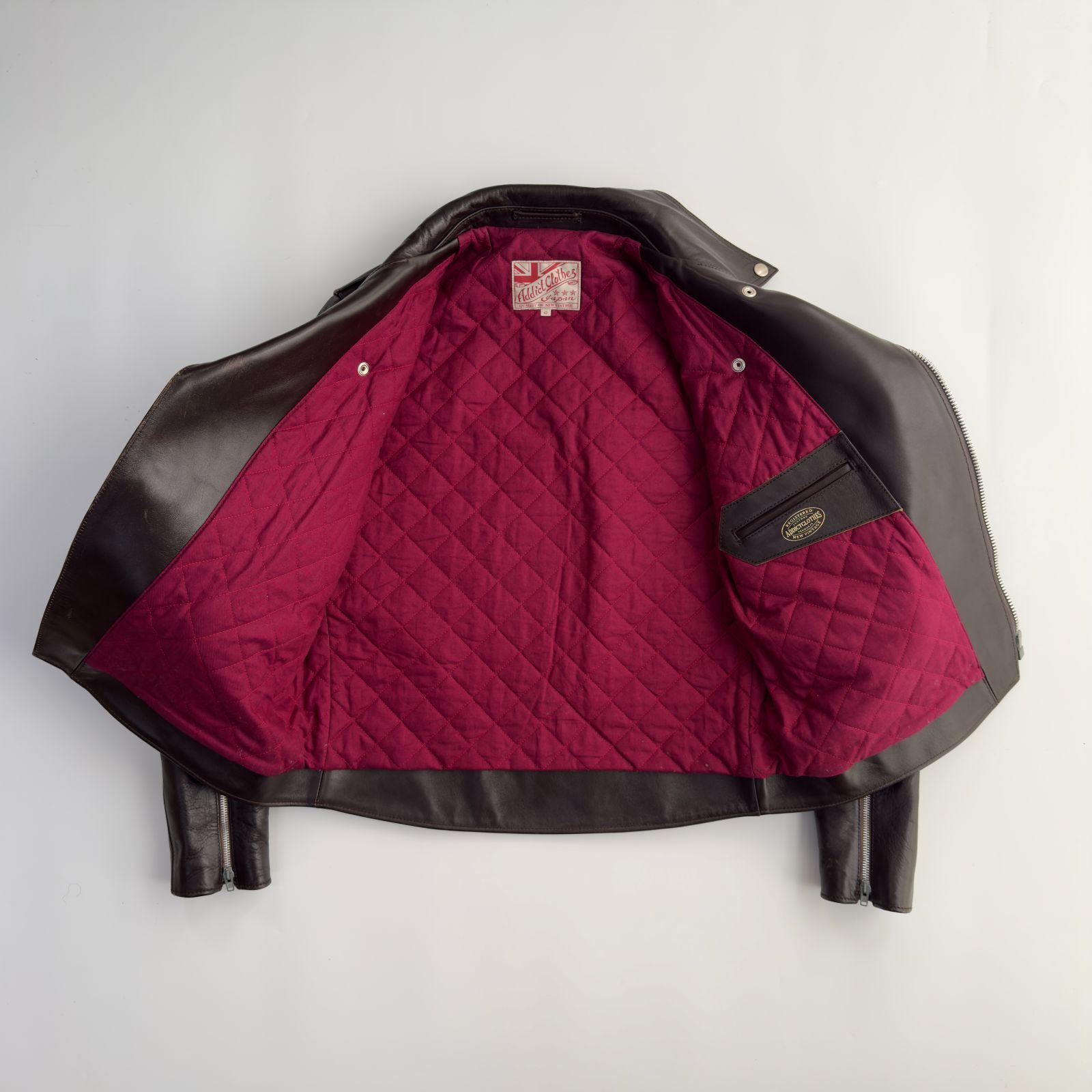 ADDICT CLOTHES (アディクトクローズ) ホースハイド ダブル ライダース