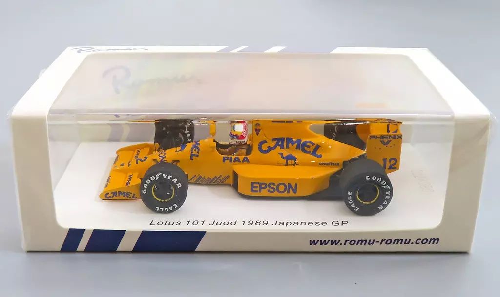 中古】ミニカー 1/43 ロータス 101 ジャッド 1989 F1 日本GP 中嶋悟