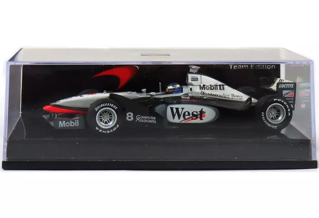ミニカー West McLaren Mercedes 中古】ミニカー 1/43 West McLaren Mercedes HAKKINEN MP4/13(ブラック