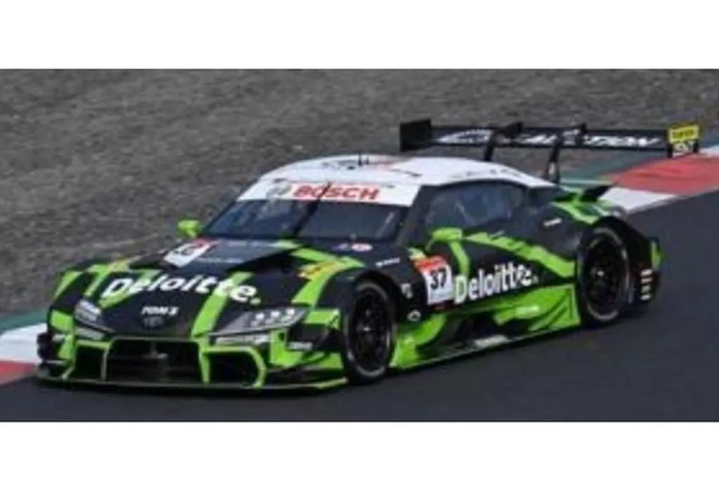 中古】ミニカー 1/43 Deloitte TOM'S GR Supra TGR TEAM Deloitte