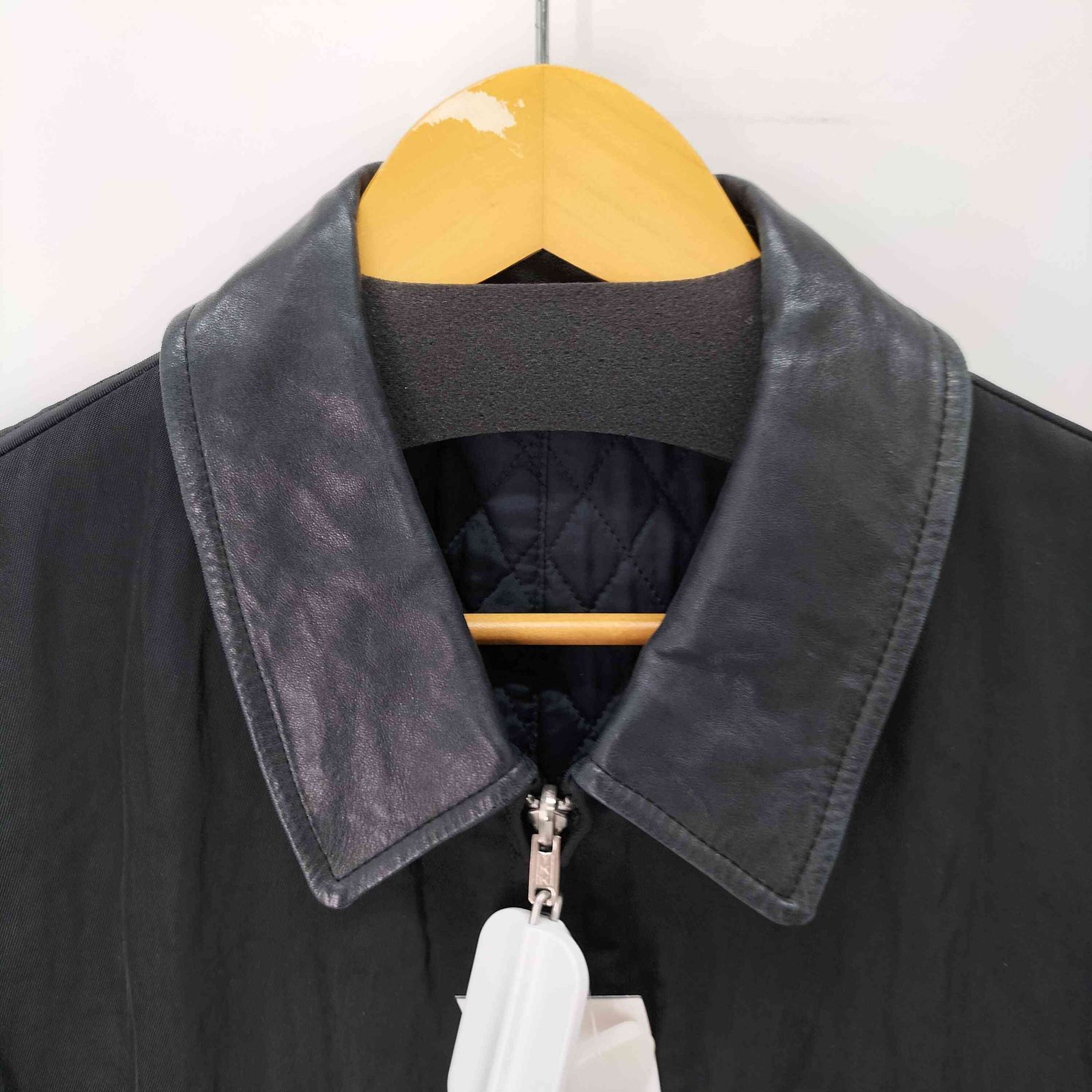 コムデギャルソンオム COMME des GARCONS HOMME 田中オム 襟レザー