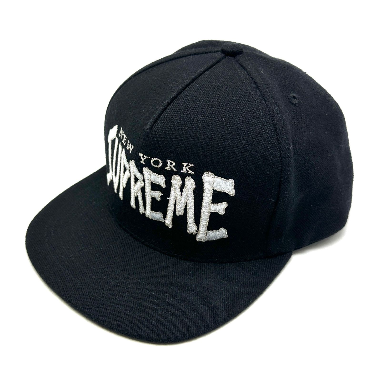 帽子 Supreme BONES LOGO 5-PANEL 21SS black 楠本質店/元住吉】シュプリーム Supreme 21SS Bones Logo 5-Panel